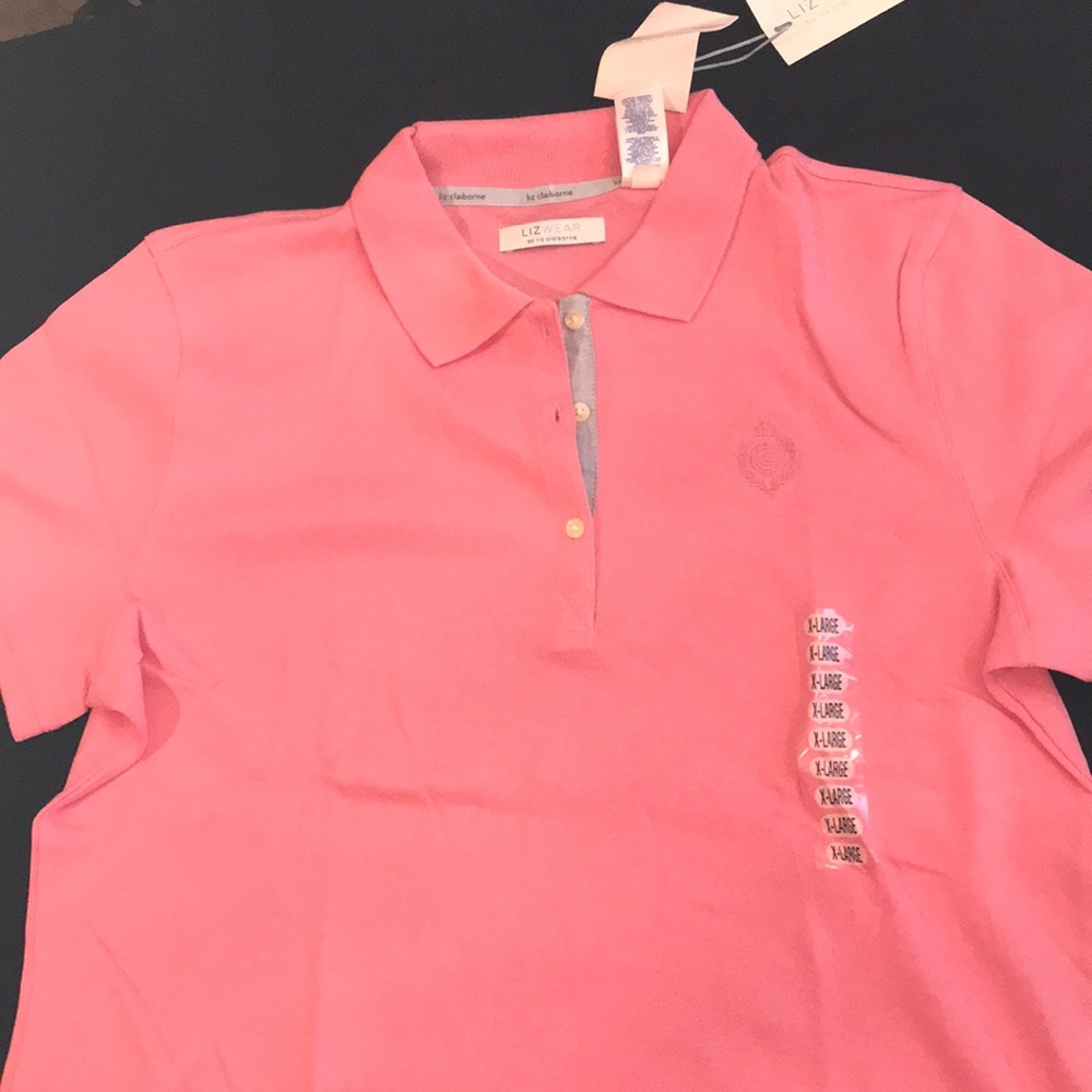 NWT Liz Wear pollo! Liz Claiborne short sleeve